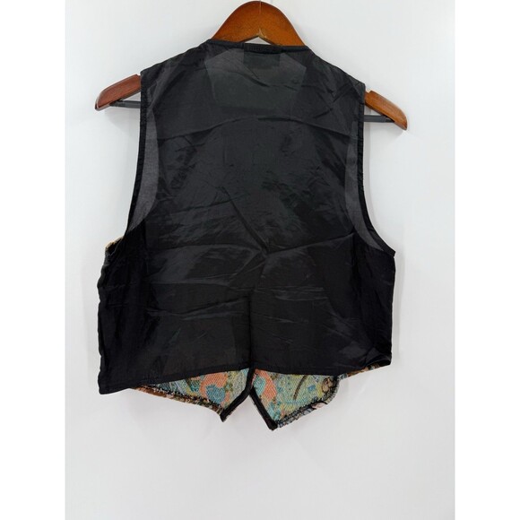 Vintage Mirrors Vest Womens SMALL Tapestry Children of the World Uncanny Novelty - Picture 7 of 8